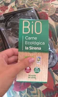 Hamburguesa de carne de vacuno bio