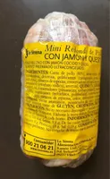 Mini redondo de pollo con jamón y queso