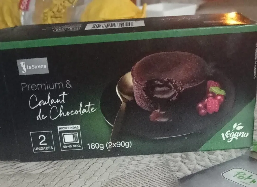 Coulant de chocolate