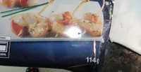 Piruletas de langostino y vieira