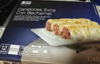 Canelones extra con bechamel