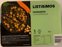 Garbanzos con espinacas