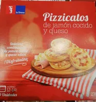 Pizzicatos de jamón y queso