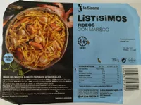 Fideos con marisco