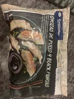 Gyozas de pollo y black fungus
