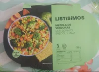 Mezcla de verduras con boniato, brécol y maíz