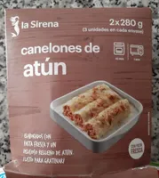 Canelones de atún