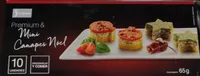 Mini canapés nöel