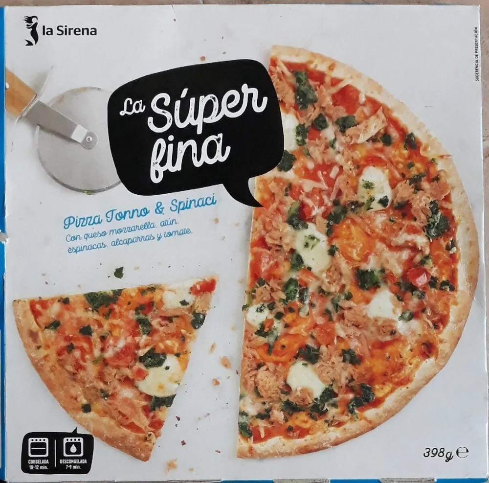 Pizza tonno & spinaci