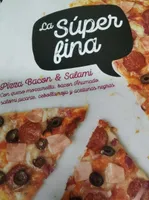Super pizza bacon&salami