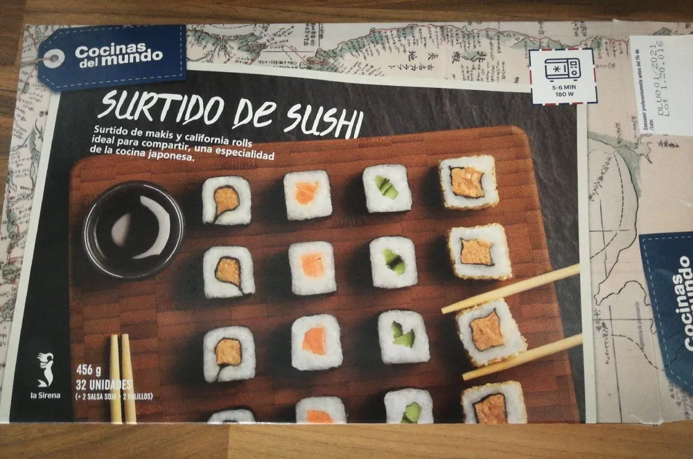 Surtido de sushi