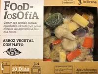 Arroz vegetal completo