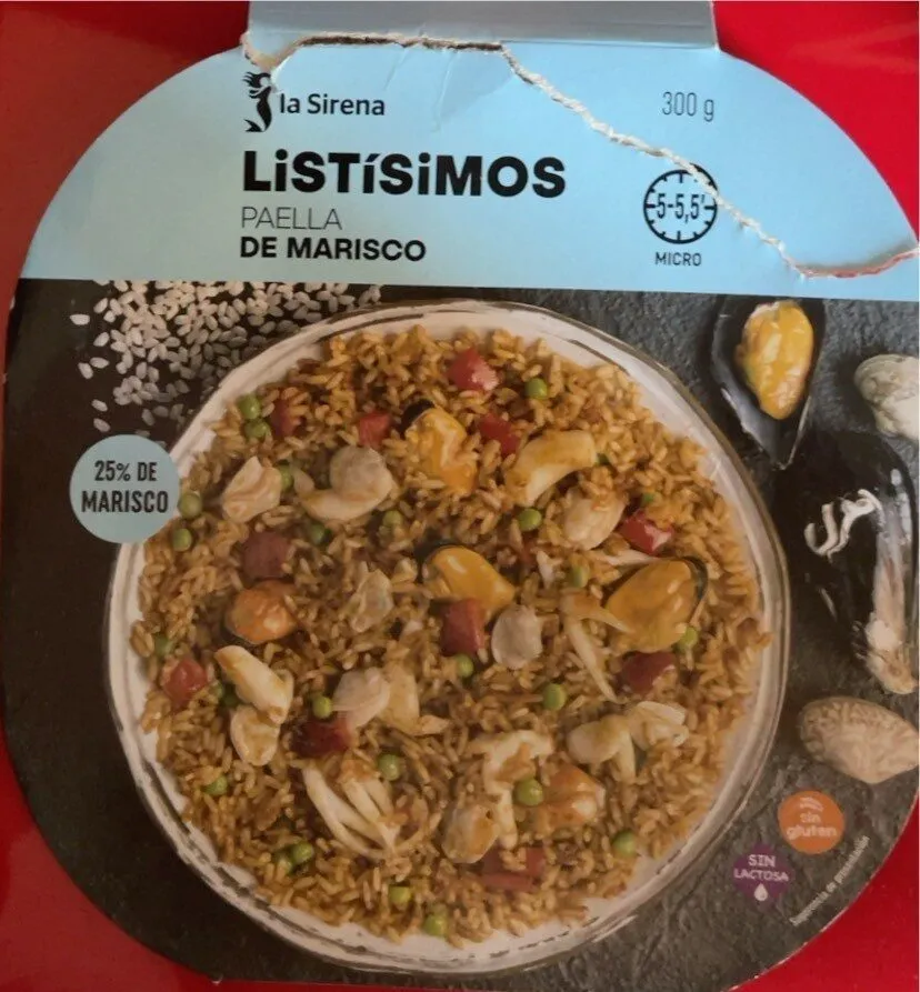 Listisismos Paella de Marisco