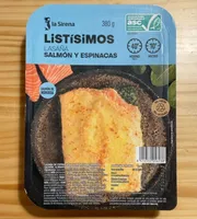 Listísimos Lasaña Salmón y Espinacas