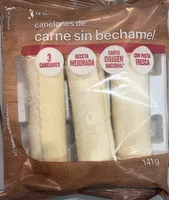 Canelones de carne sin bechamel
