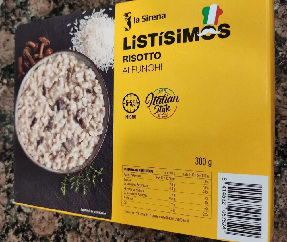 Risotto al funghi