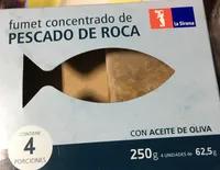 Fumet concentrado de pescado de roca
