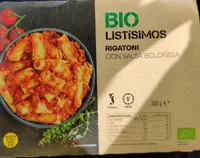 Rigatoni con salsa boloñesa