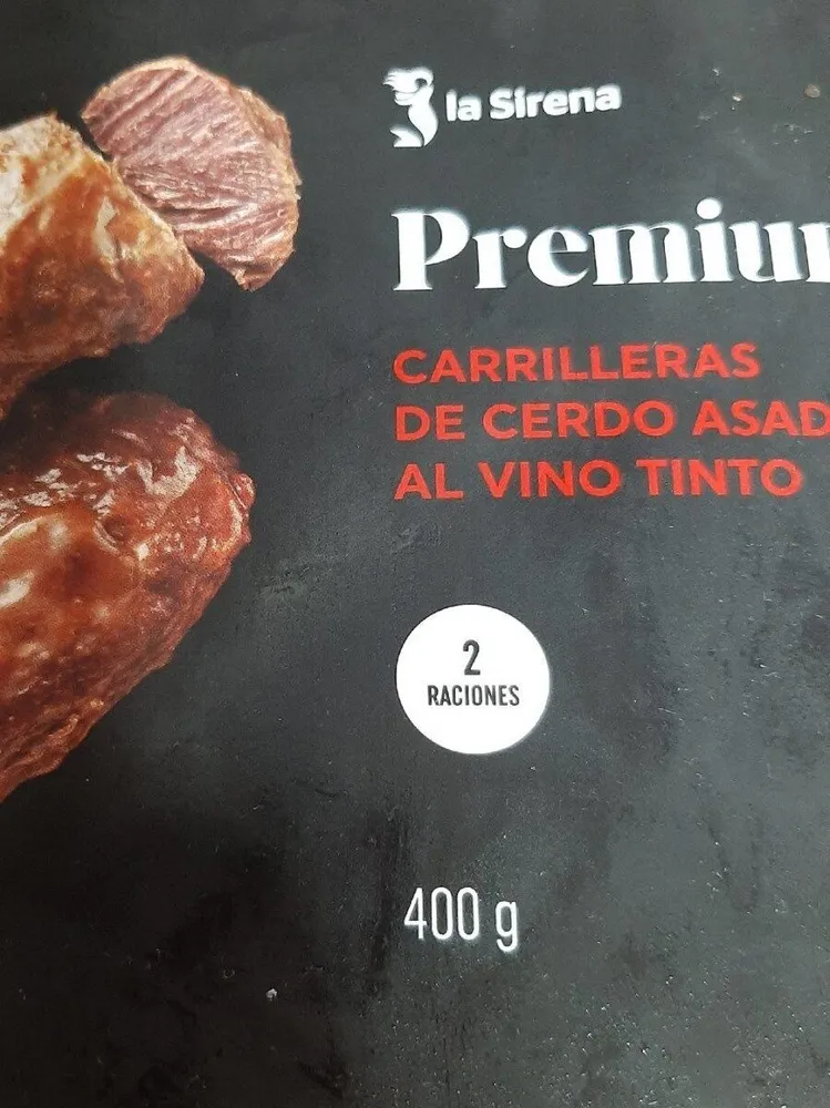 Carrilleras de cerdo asadas al vino tinto