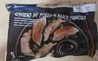 Gyozas de pollo y black fungus