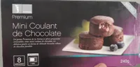 Mini coulant de chocolate