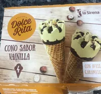 Cono sabor vainilla