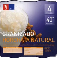 Granizado horchata natural