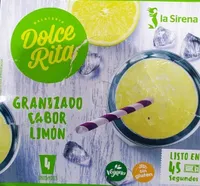 Dolce Rita granizado sabor limon
