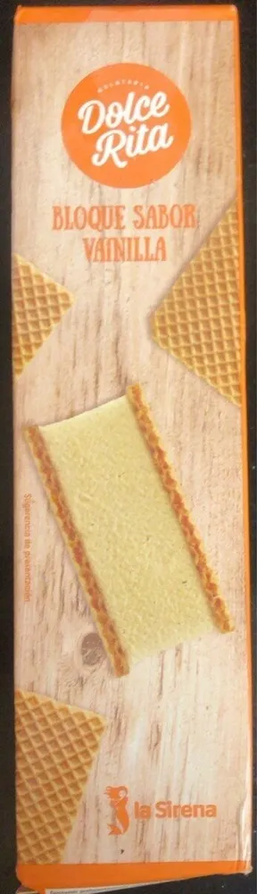 Bloque sabor vainilla