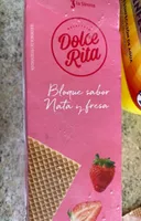 Bloque sabor nata y fresas