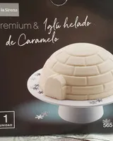 Iglú helado de caramelo