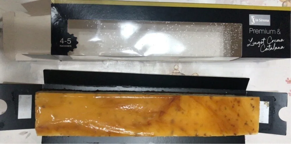 Lingot crema catalana