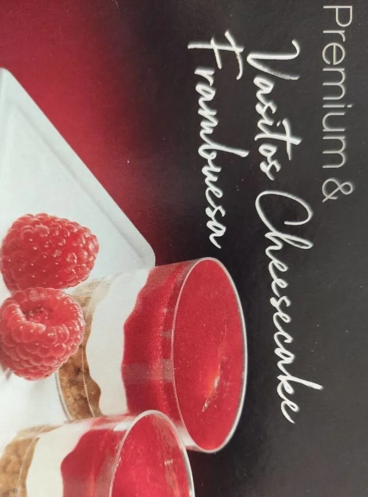 Vasitos Cheesecake Frambuesa