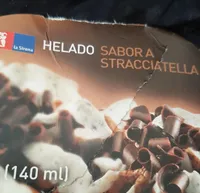 Helado sabor a stracciatella