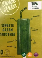 Sorbete green smoothie