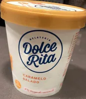 Helado de caramelo salado