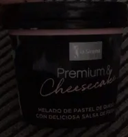 Helado de chesecake