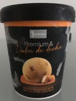 Helado dulce de leche