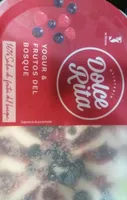 yogur & frutos del bosque. Dolce Rita