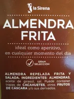 Almendra frita