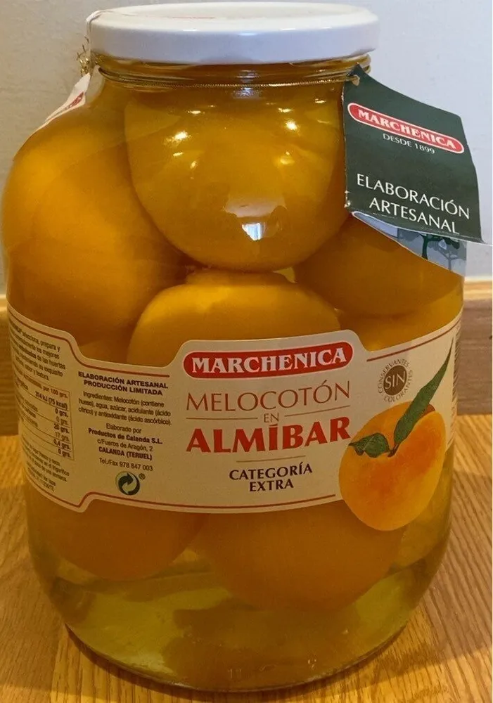 Melocotón en Almíbar