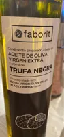 Aceite Faborit Trufa negra