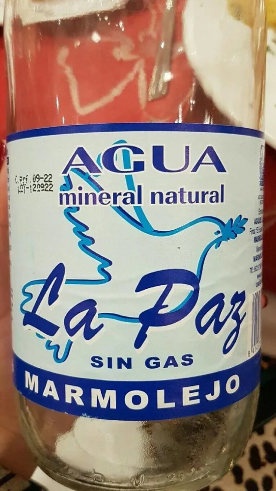 Agua La Paz de Marmolejo