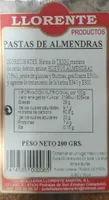 Pastas de Almendras
