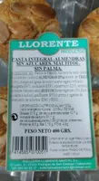 Pasta integral almendras sin azúcar maltitol