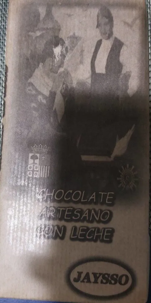 Chocolate artesano con leche