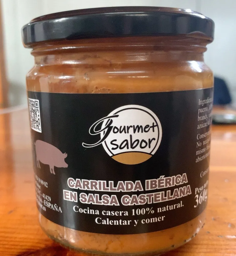 Carrillada Ibérica en salsa castellana