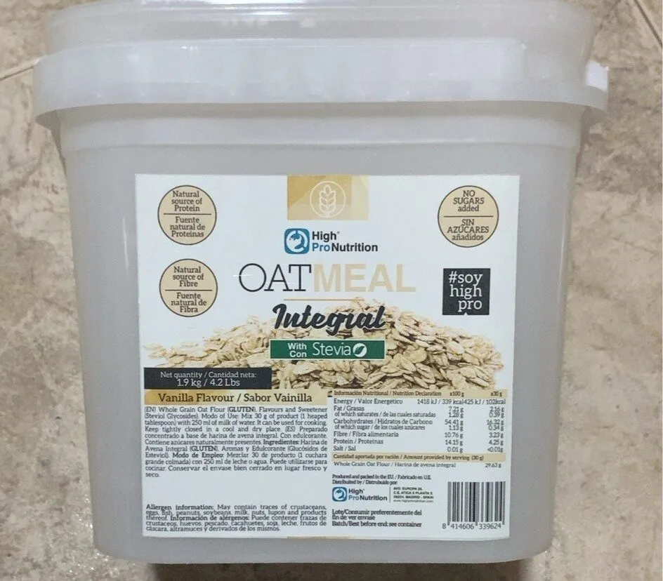 OATMEAL Integral with Stevia