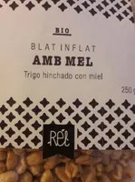 Trigo hinchado con miel