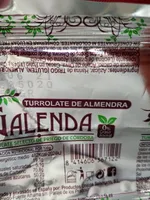 Turrolate de almendra